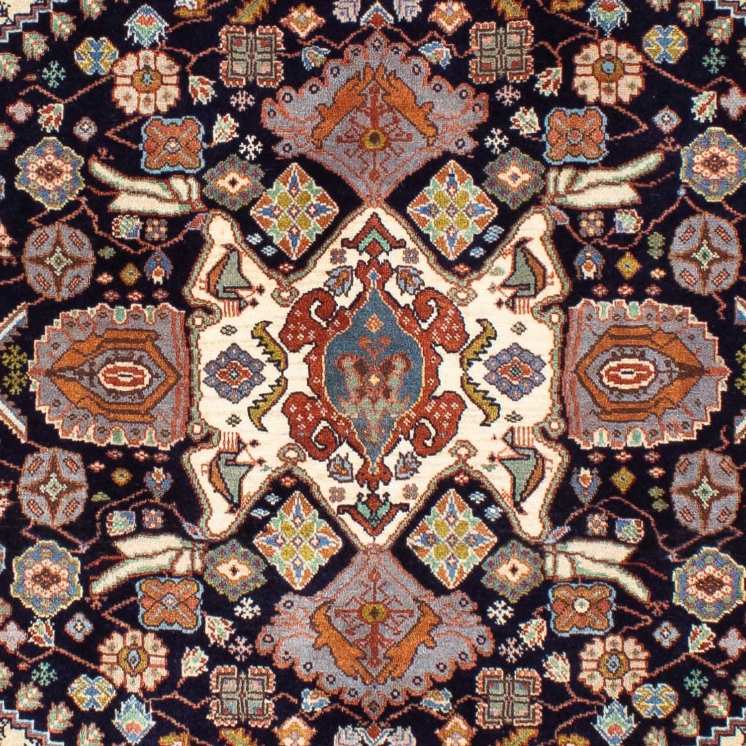 Gabbeh Teppich - Kaschkuli Persern 180 x 145 cm