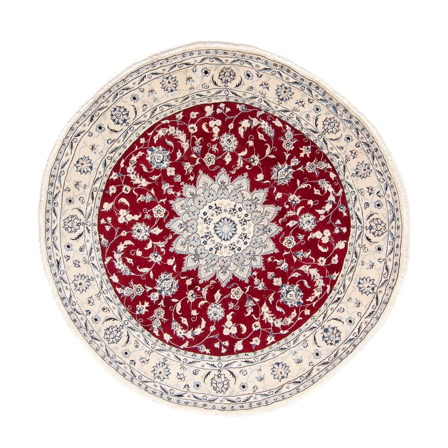 Perserteppich - Nain 245 x 245 cm Runder Teppich