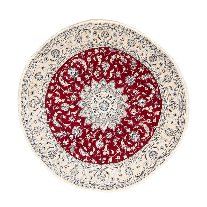 Perserteppich - Nain 245 x 245 cm Runder Teppich