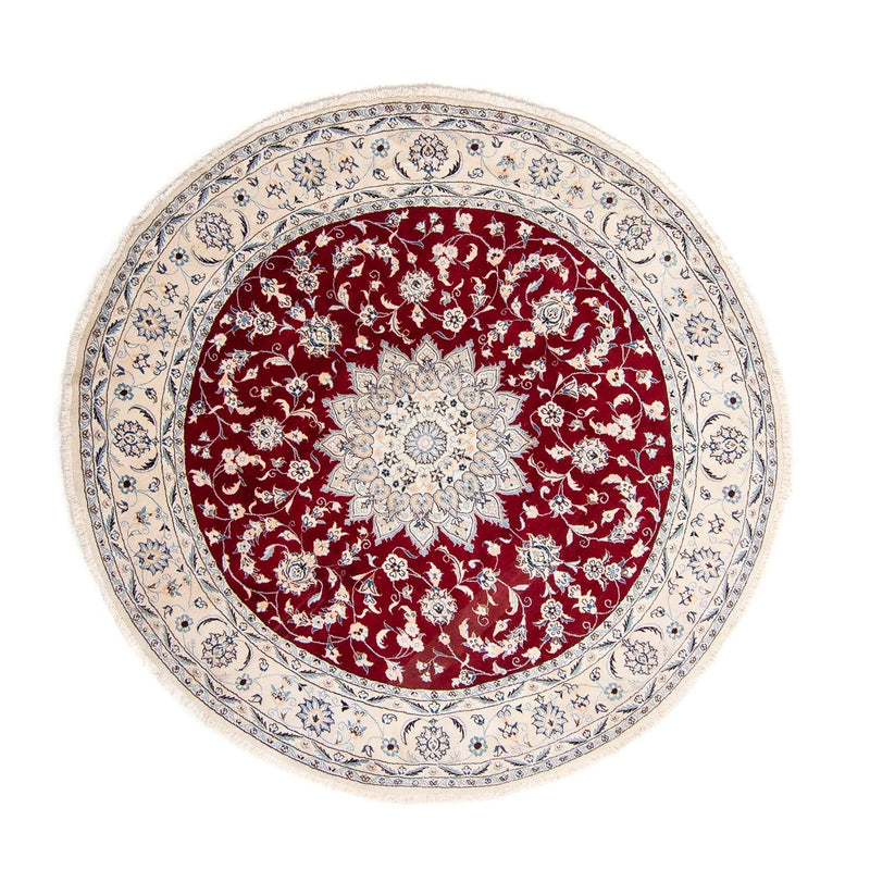 Perserteppich - Nain 253 x 253 cm Teppich Rund