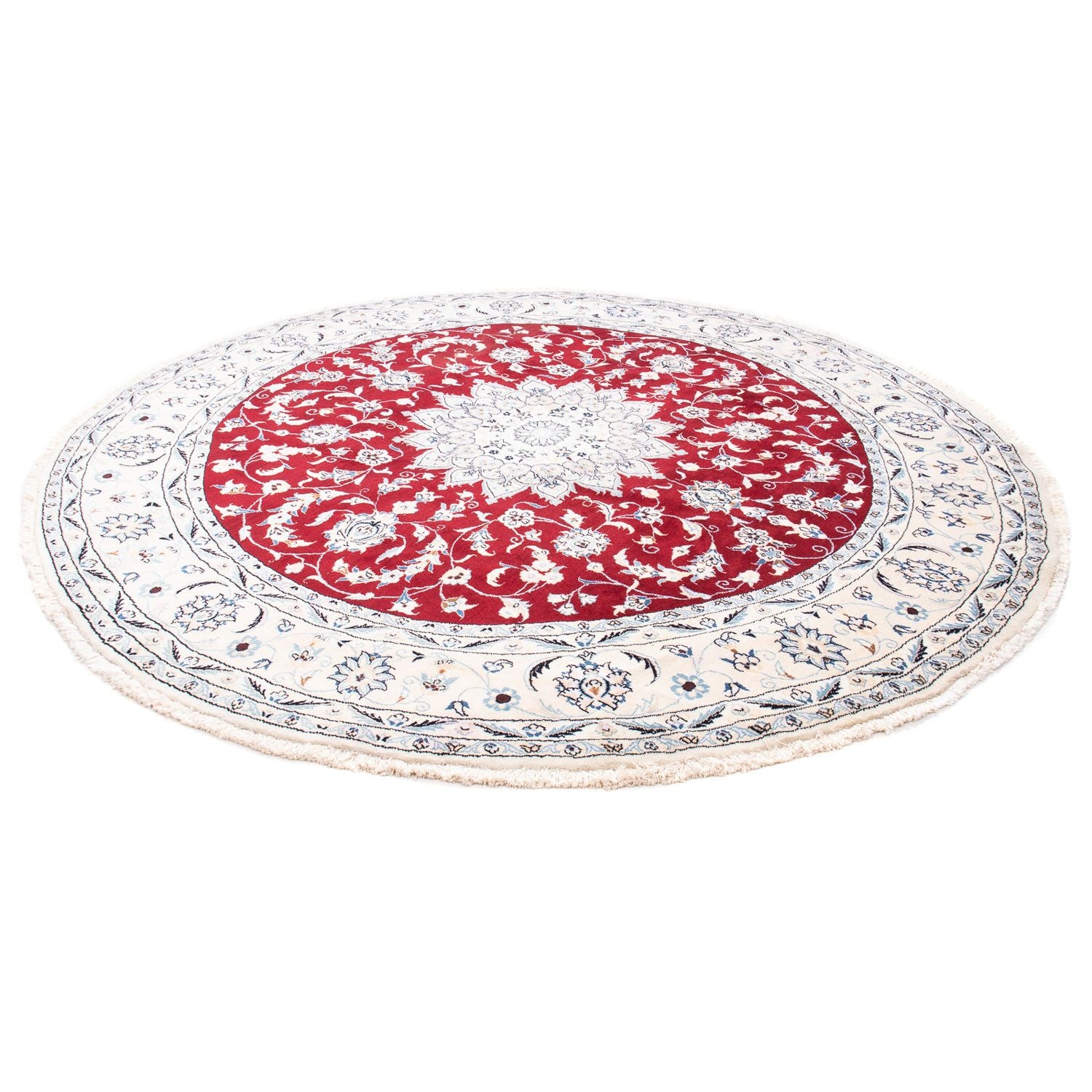Perserteppich - Nain 253 x 253 cm Teppich Rund