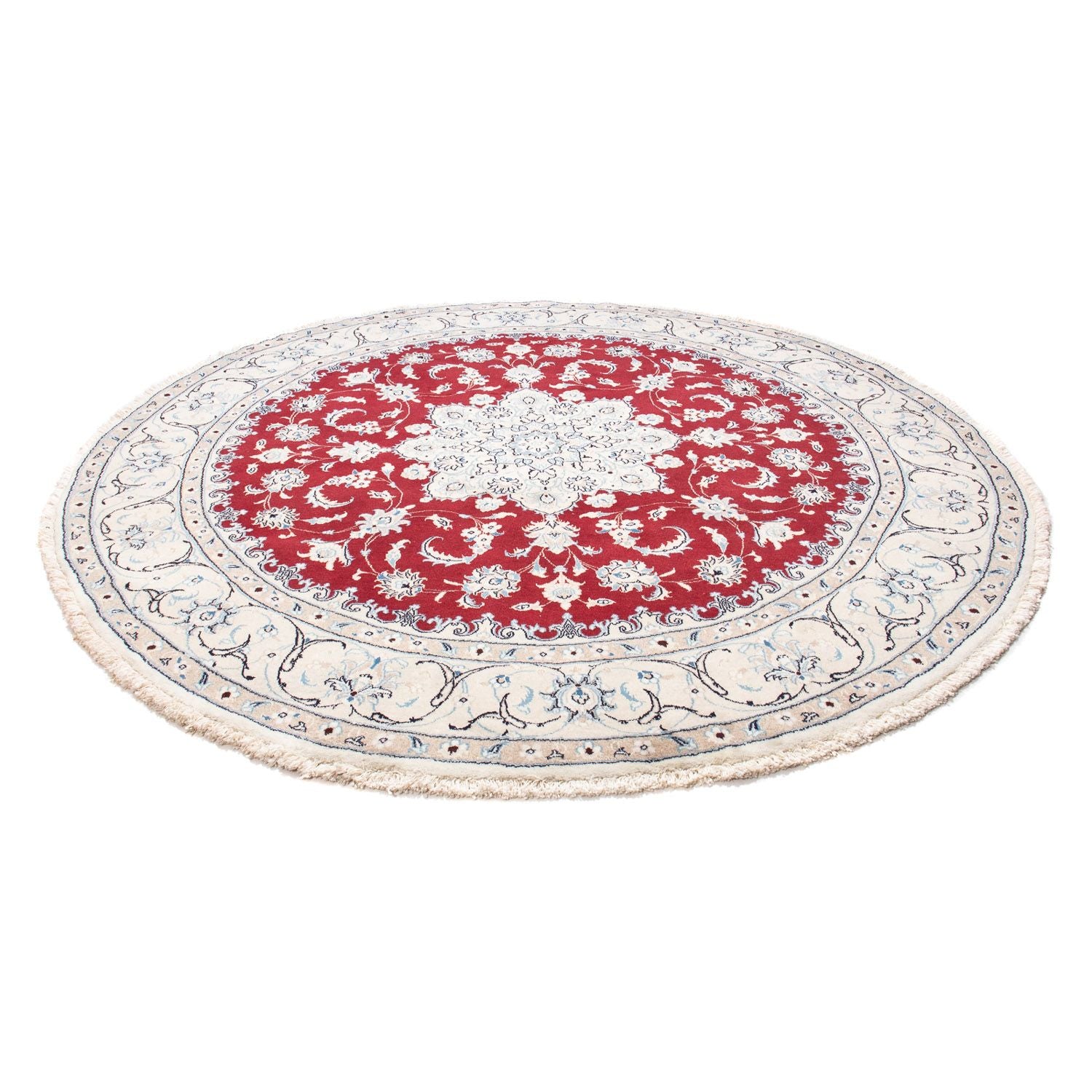 Perserteppich - Nain 250 x 250 cm Teppich Rund