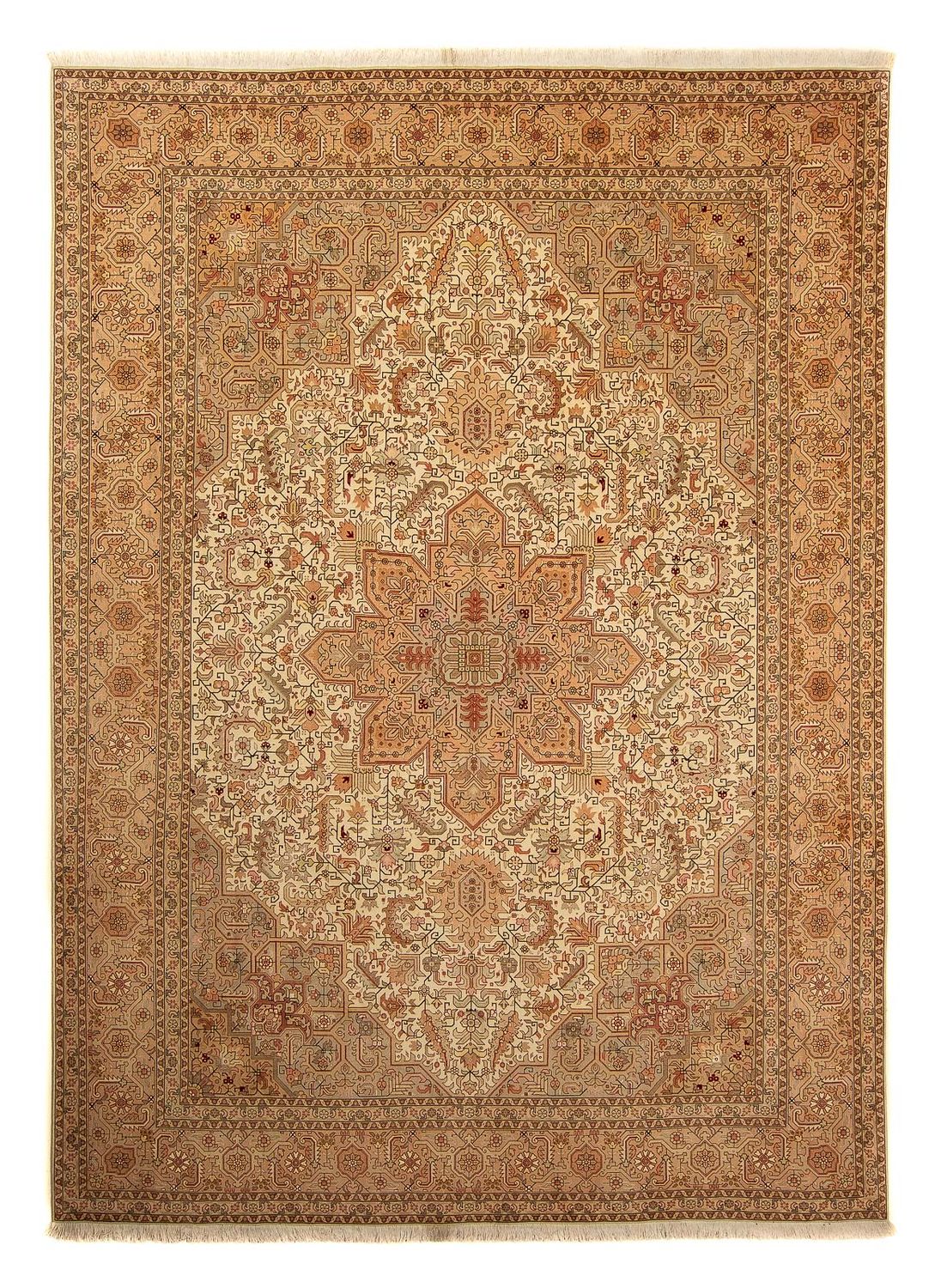 Perserteppich - Täbriz - Royal 344 x 251 cm Wohnzimmer Teppich