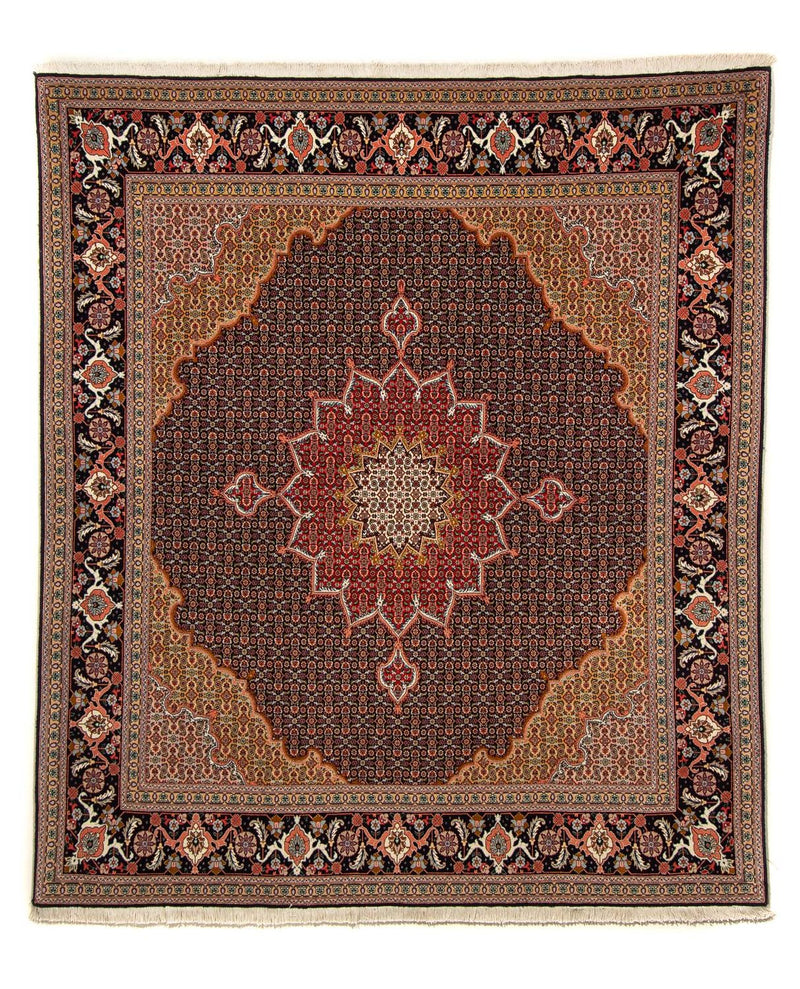 Perserteppich - Täbriz - Royal 219 x 200 cm Teppich Quadratisch