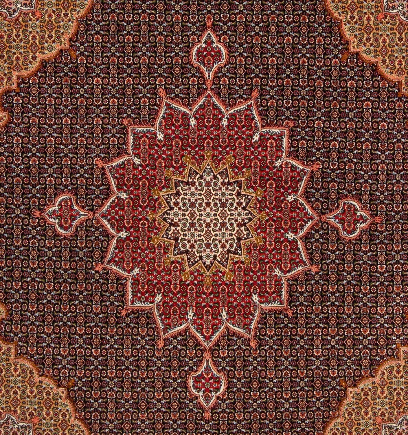 Perserteppich - Täbriz - Royal 219 x 200 cm Teppich Quadratisch