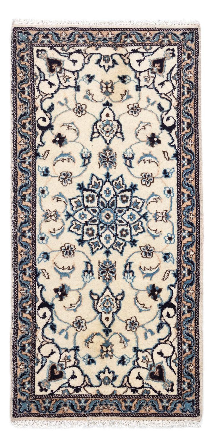 Perserteppich - Nain 139 x 70 cm - beige