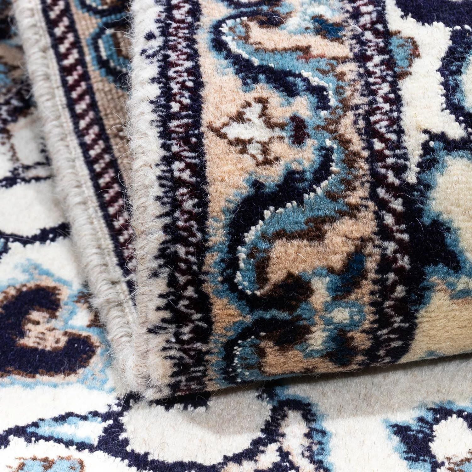 Perserteppich - Nain 139 x 70 cm - beige