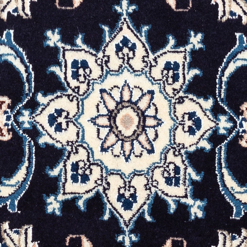 Perserteppich - Nain 143 x 70 cm - dunkelblau