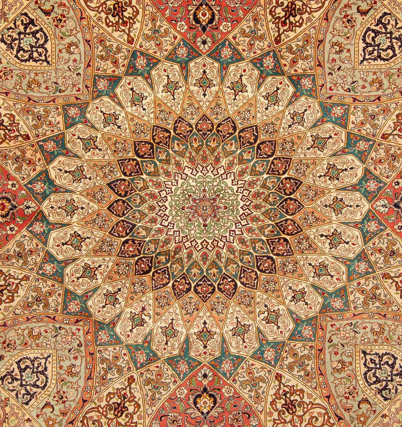 Perserteppich - Täbriz - Royal 253 x 252 cm Quadratischer Teppich