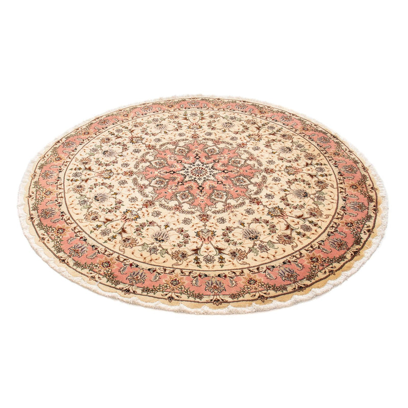 Perserteppich - Täbriz - Royal 150 x 150 cm - hellbraun