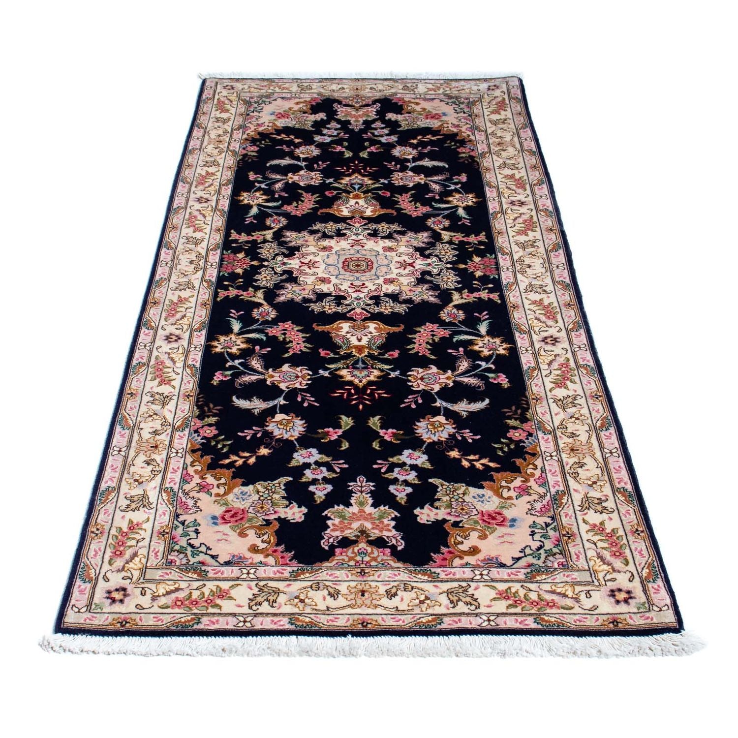 Perserteppich - Täbriz - Royal 198 x 82 cm Teppich Läufer