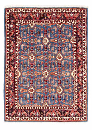 Perserteppich - Nomadic 146 x 107 cm - dunkelblau
