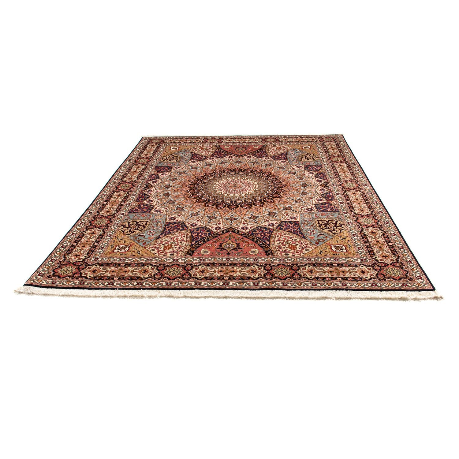 Perserteppich - Täbriz - Royal 242 x 205 cm Teppich Wohnzimmer