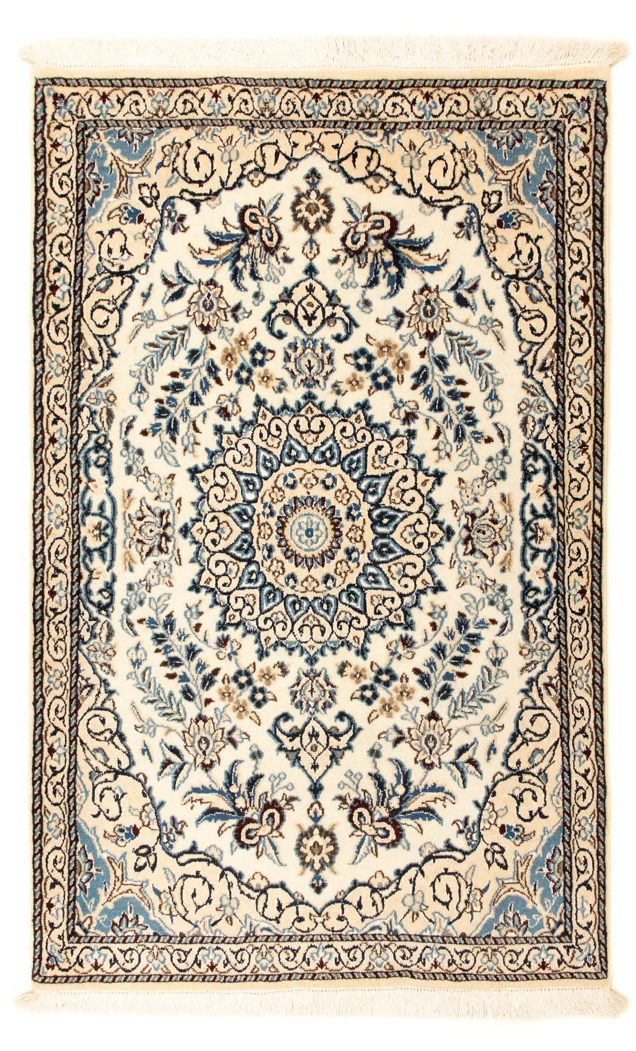 Perserteppich - Nain - Royal 130 x 83 cm - beige