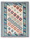 Kelim Teppich - Oriental 196 x 155 cm - beige