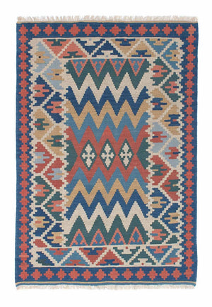 Kelim Teppich - Oriental 168 x 116 cm - mehrfarbig