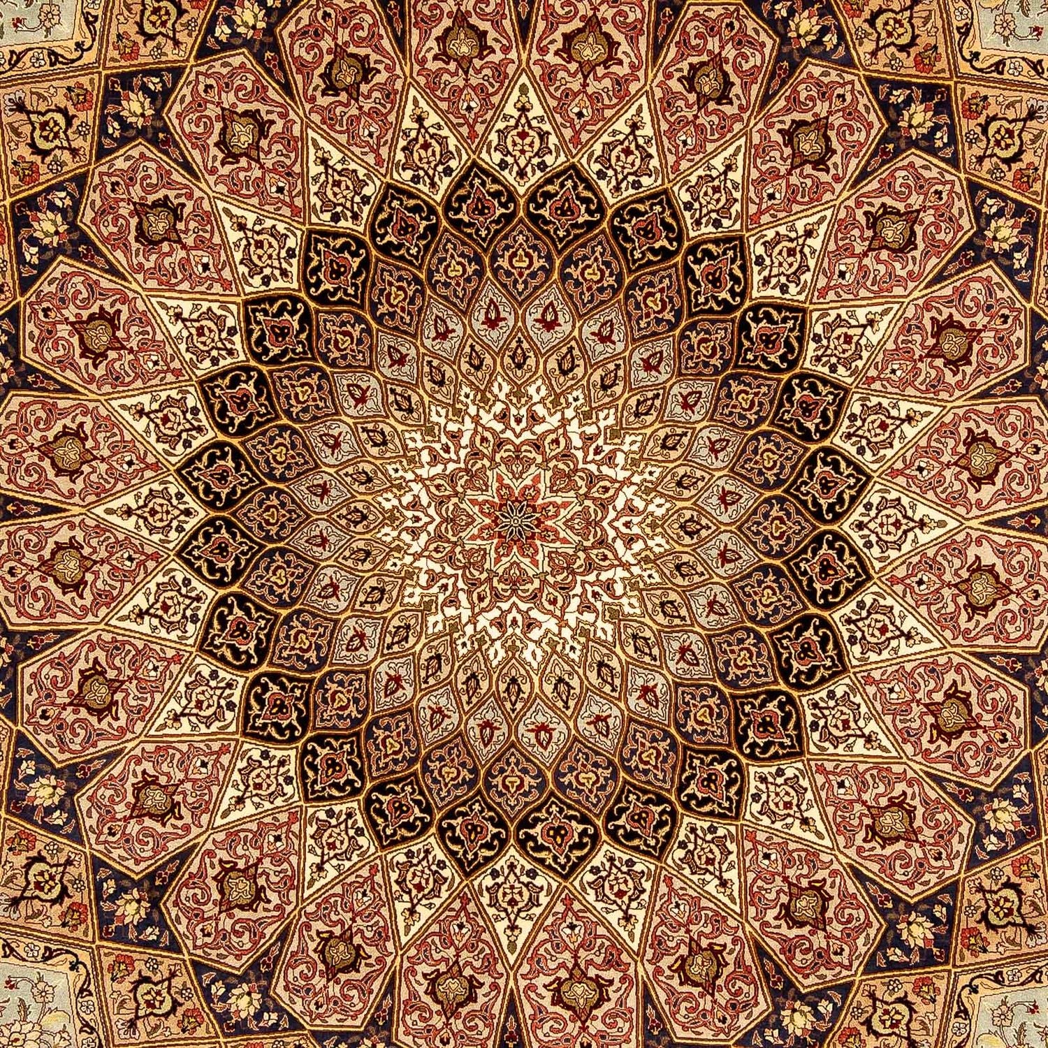 Perserteppich - Täbriz - Royal 355 x 252 cm Wohnzimmer Teppich