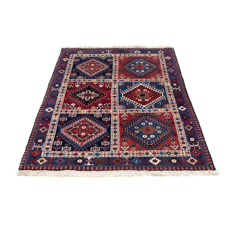Perserteppich - Nomadic 140 x 100 cm - dunkelrot