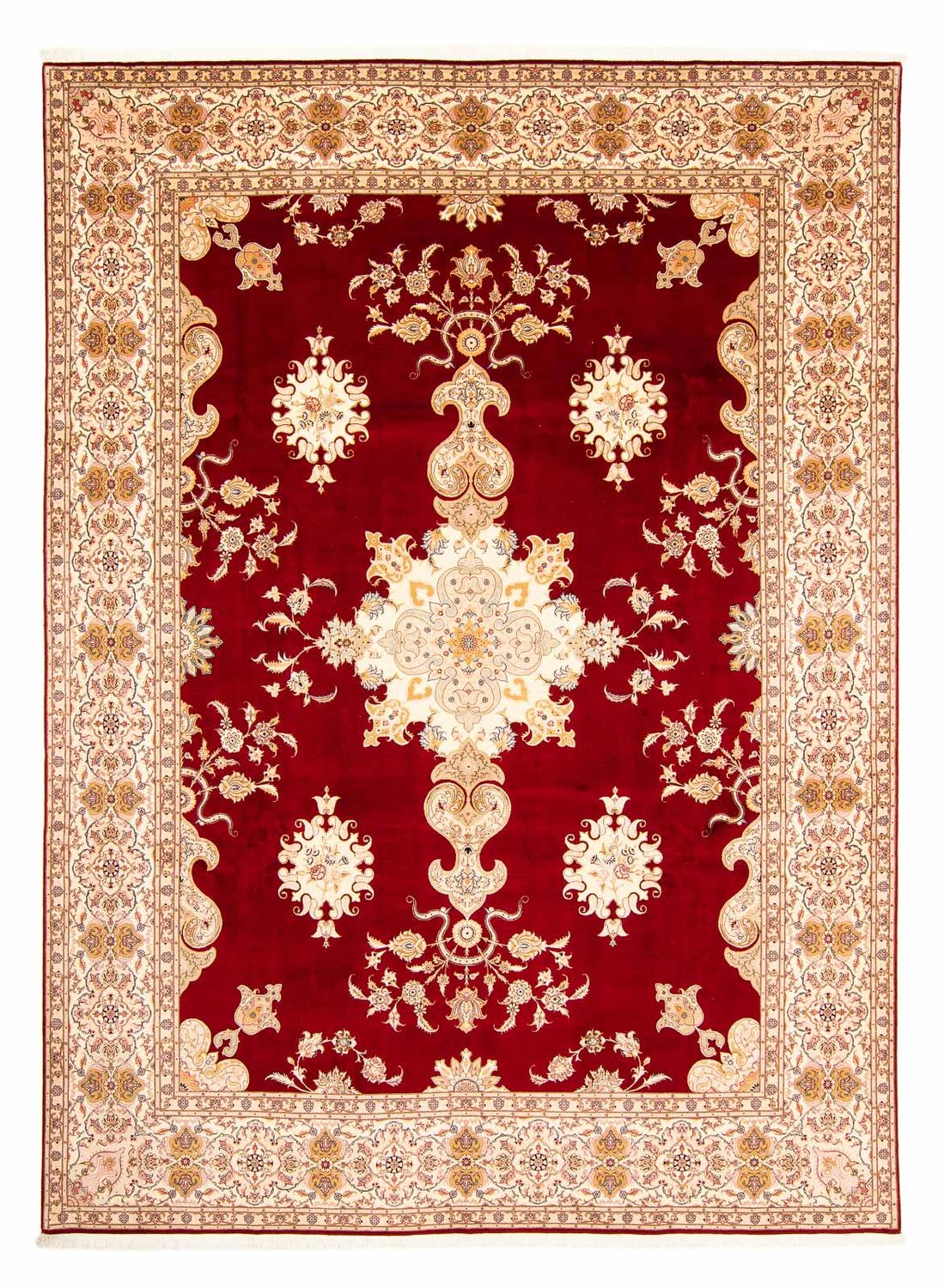 Perserteppich - Täbriz - Royal 402 x 298 cm Teppich Wohnzimmer