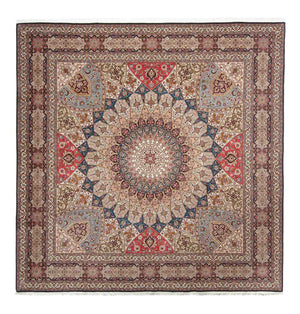Perserteppich - Täbriz - Royal 253 x 251 cm Quadratischer Teppich