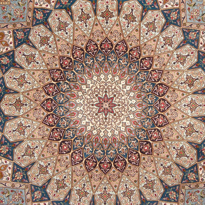 Perserteppich - Täbriz - Royal 253 x 251 cm Quadratischer Teppich