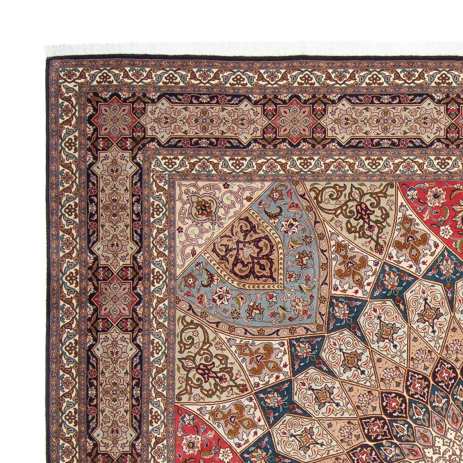 Perserteppich - Täbriz - Royal 253 x 251 cm Quadratischer Teppich