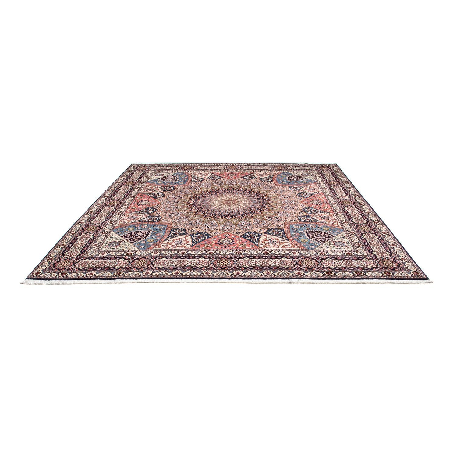 Perserteppich - Täbriz - Royal 257 x 255 cm Quadratischer Teppich