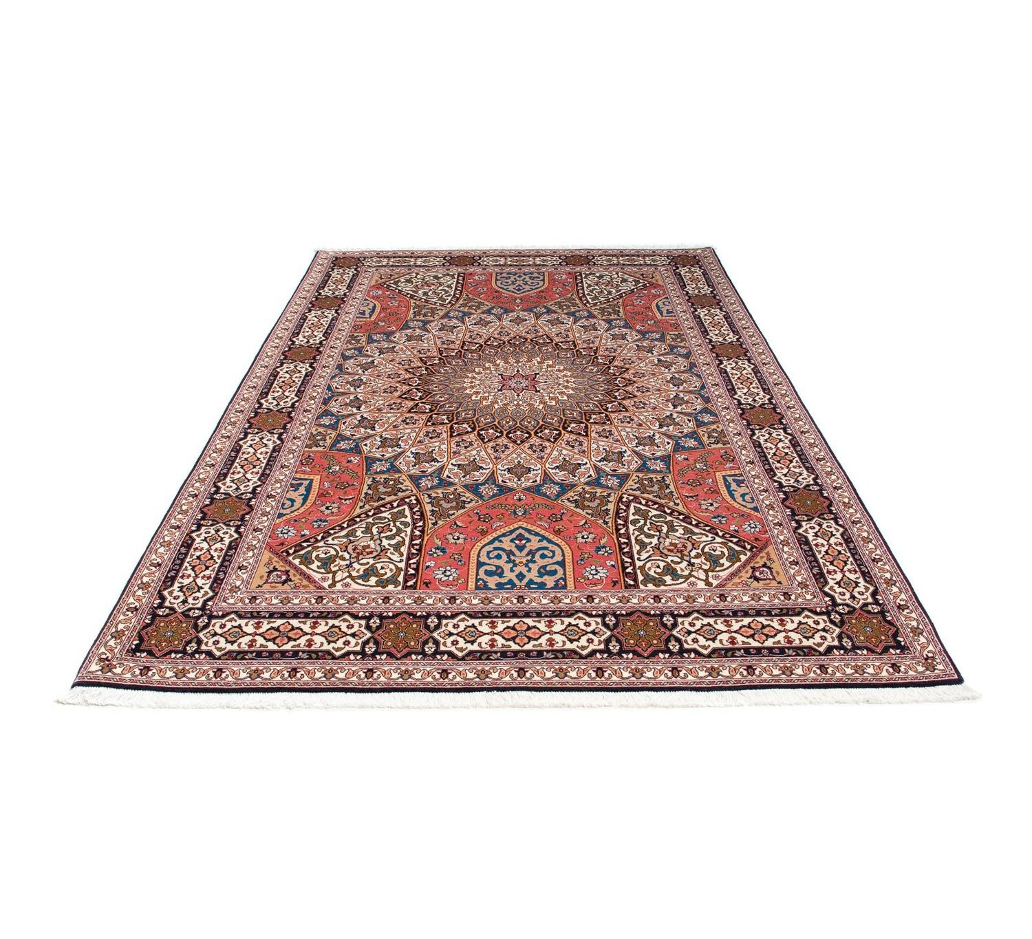 Perserteppich - Täbriz - Royal 252 x 167 cm Wohnzimmer Teppich