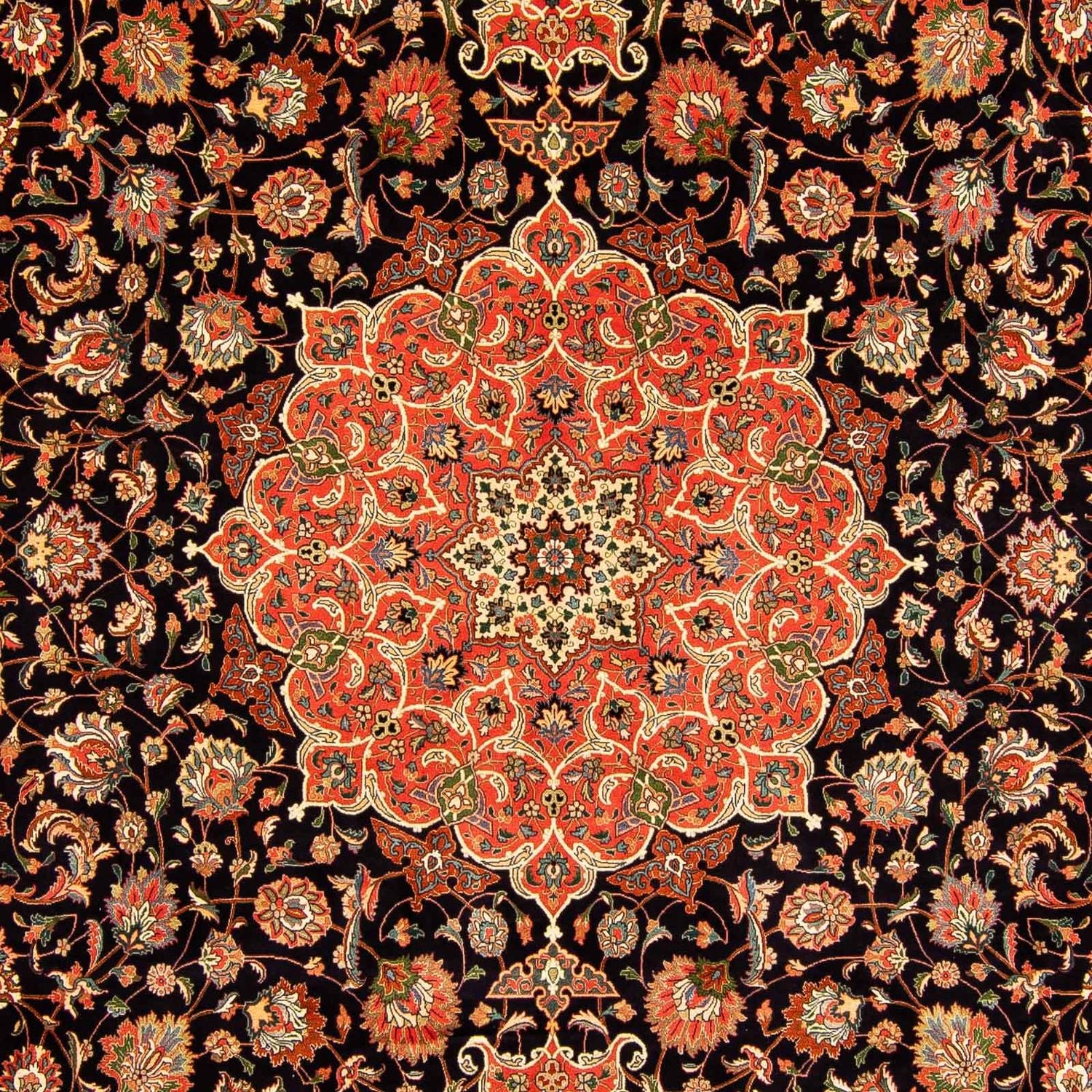 Perserteppich - Täbriz - Royal 407 x 297 cm Teppich Wohnzimmer
