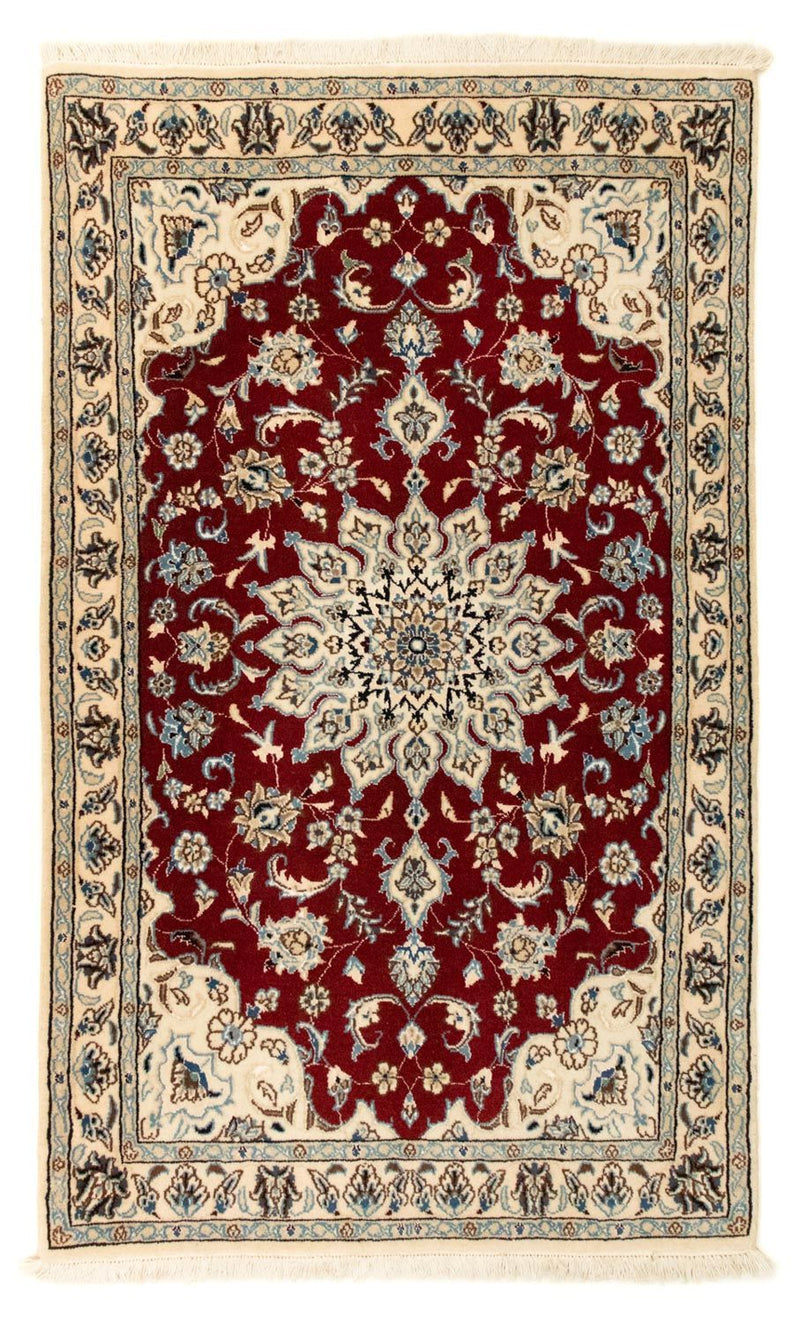 Perserteppich - Nain - Royal 139 x 82 cm - rot