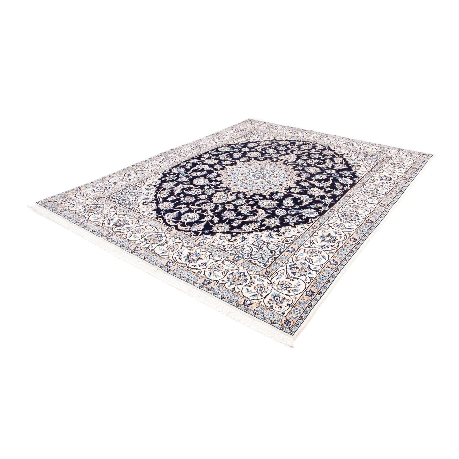 Perserteppich - Nain - Royal 251 x 200 cm Wohnzimmer Teppich