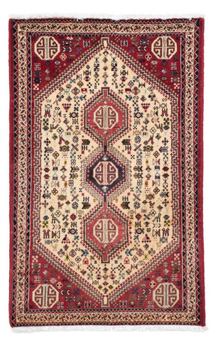 Perserteppich - Nomadic 123 x 75 cm - hellrot