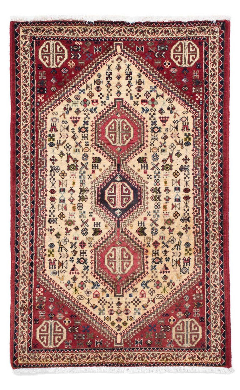 Perserteppich - Nomadic 123 x 75 cm - hellrot