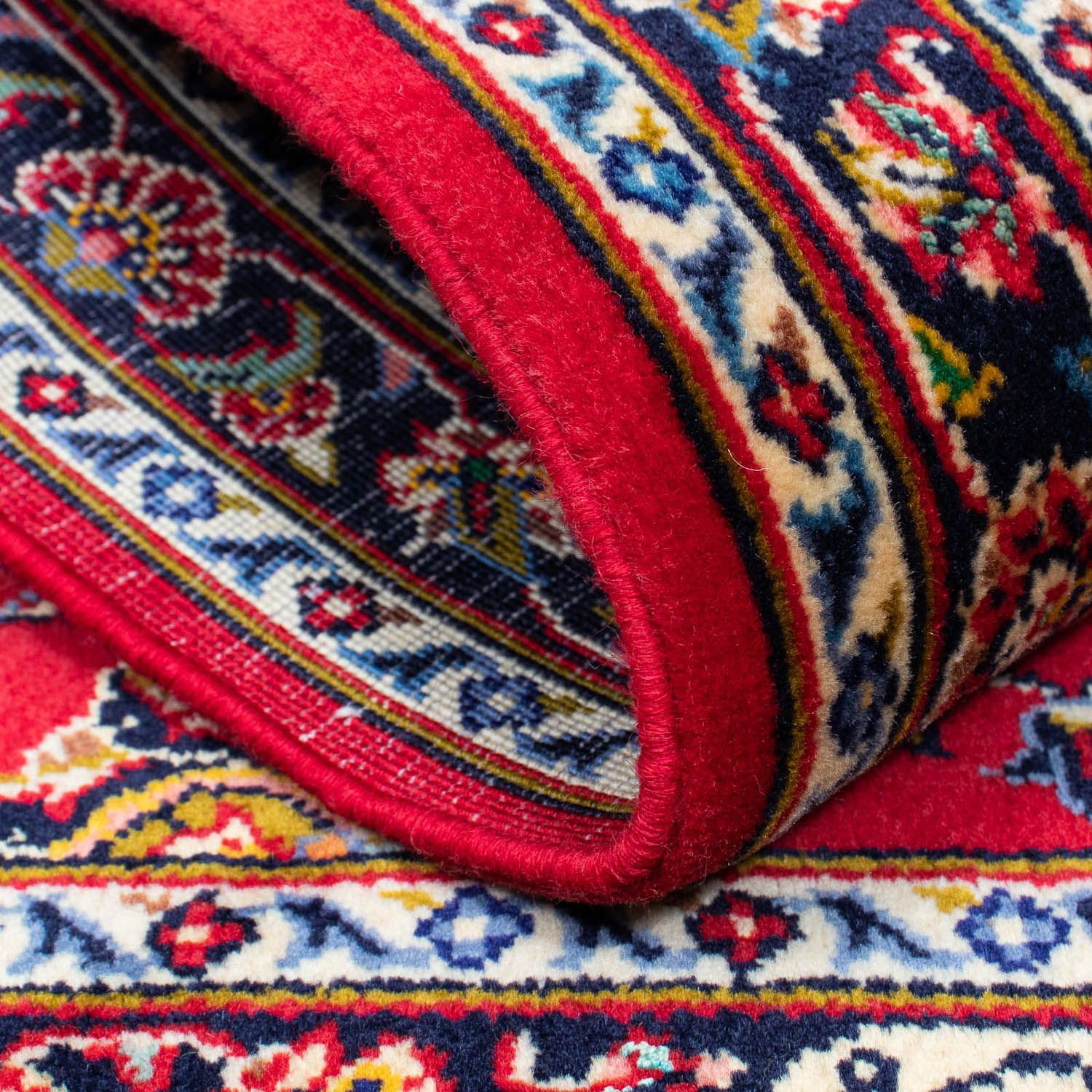 Perserteppich - Keshan 118 x 79 cm - rot