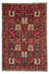 Perserteppich - Nomadic 310 x 210 cm - dunkelrot