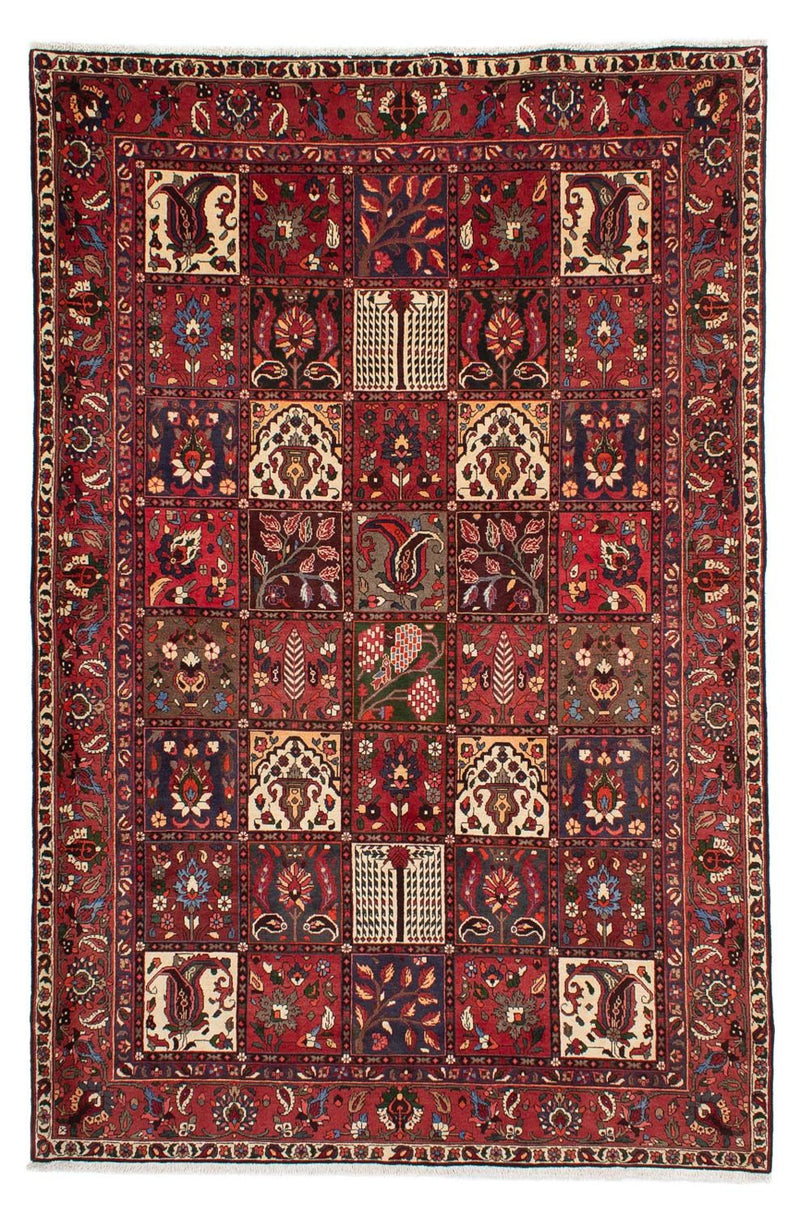 Perserteppich - Nomadic 310 x 210 cm - dunkelrot