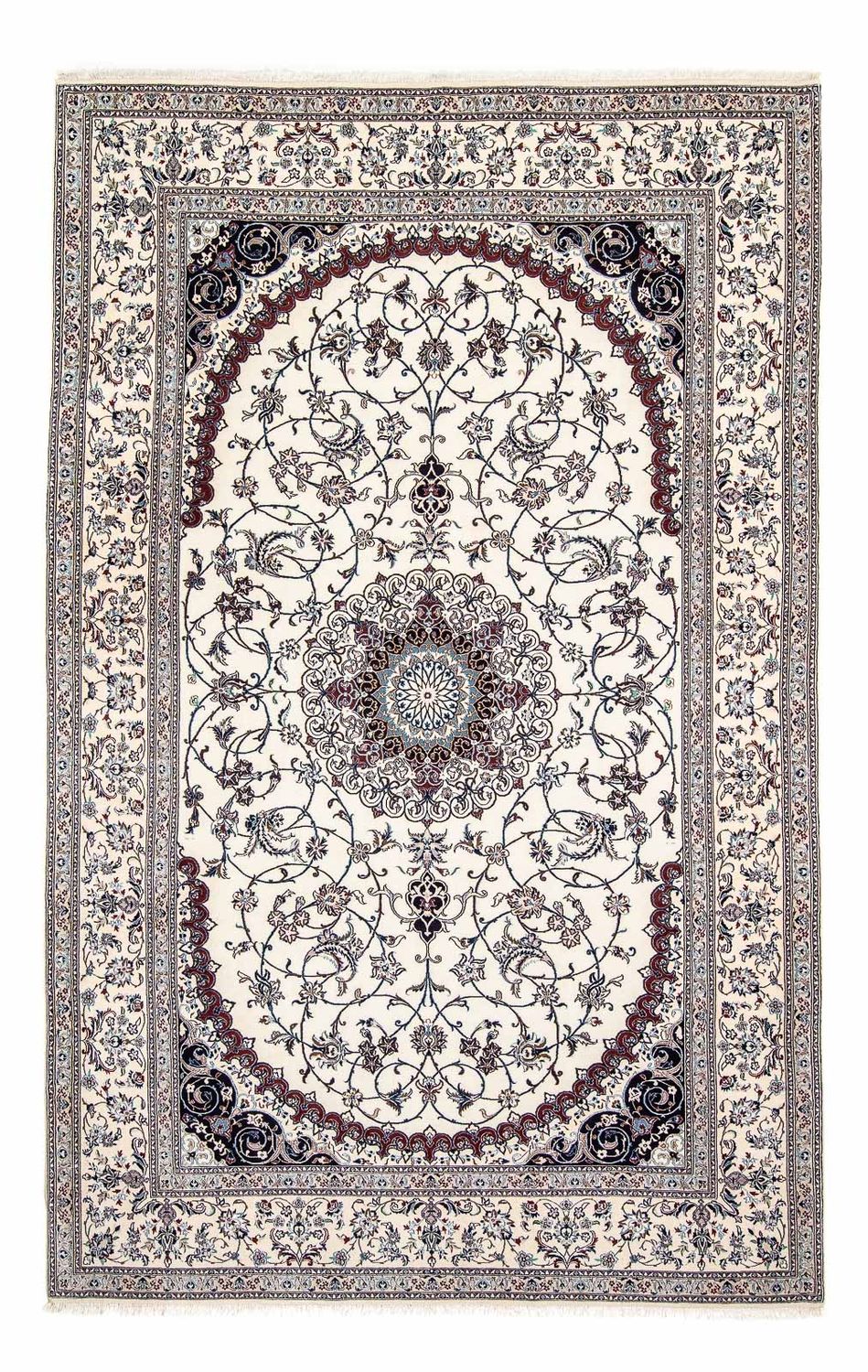 Perserteppich - Nain - Premium 314 x 200 cm Wohnzimmer Teppich