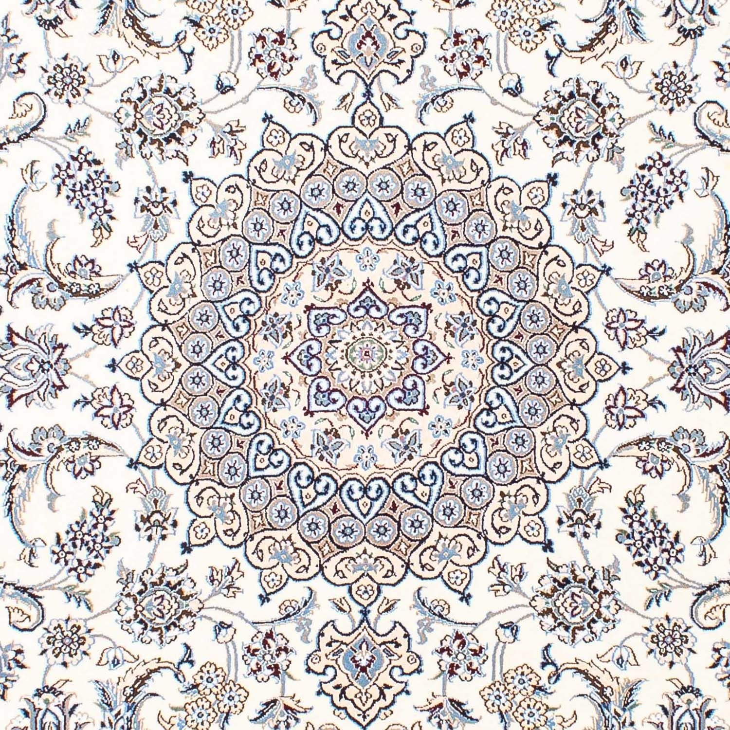 Perserteppich - Nain - Royal 251 x 202 cm Wohnzimmer Teppich