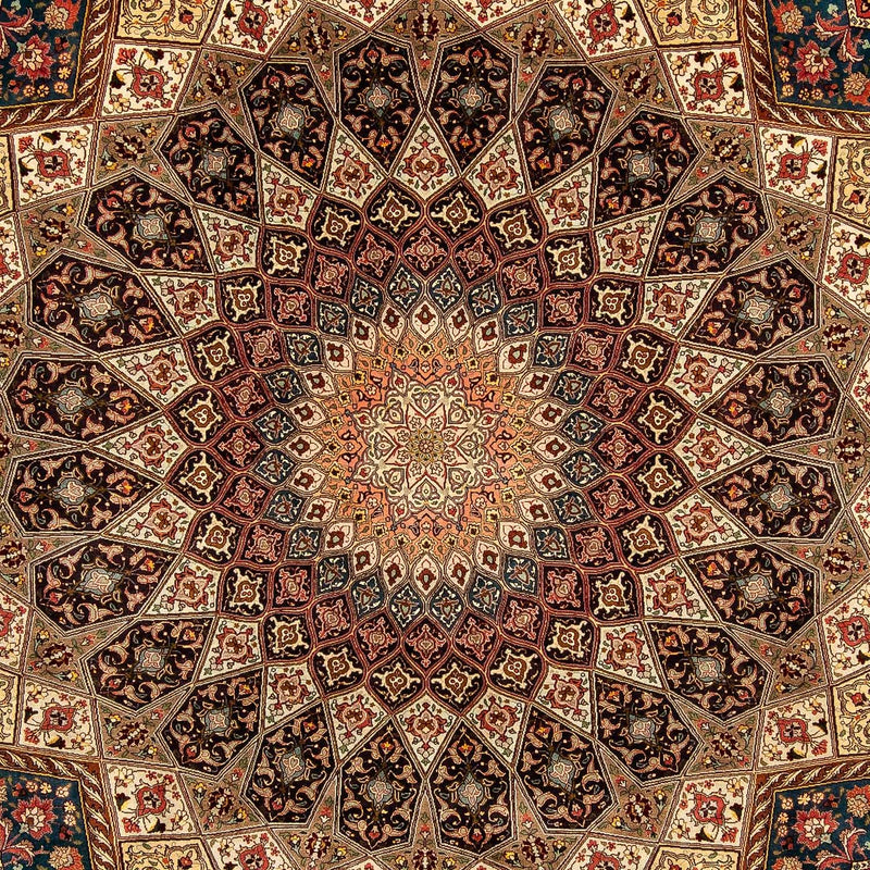 Perserteppich - Täbriz - Royal 360 x 260 cm Wohnzimmer Teppich