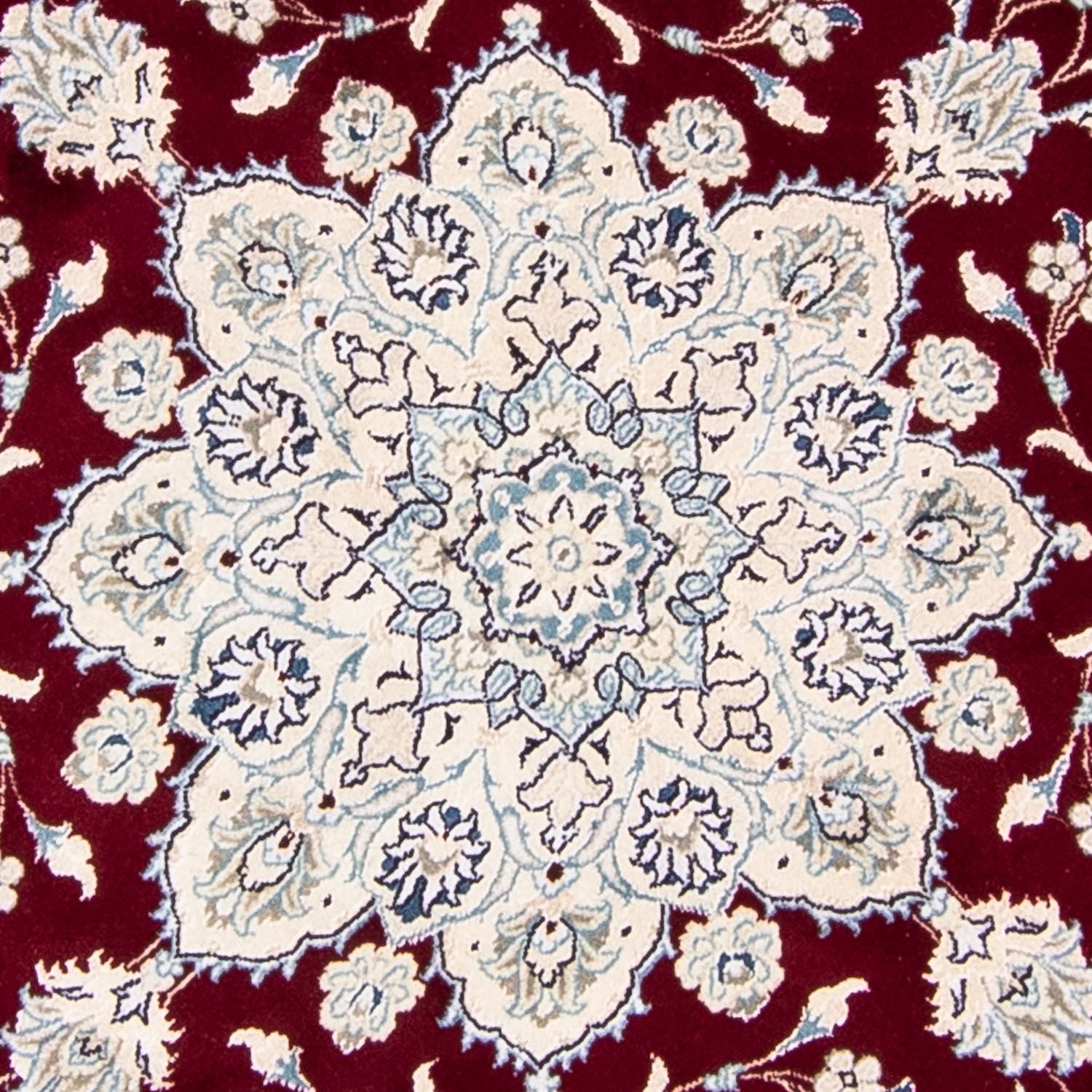 Perserteppich - Nain 245 x 245 cm Runder Teppich