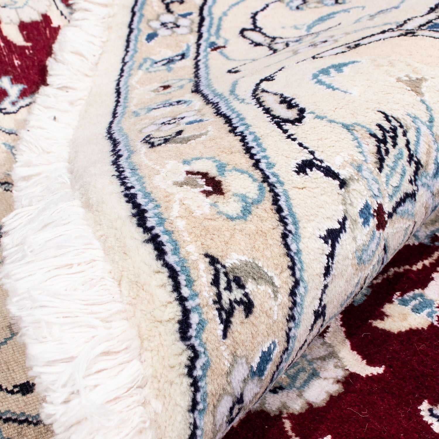 Perserteppich - Nain 245 x 245 cm Runder Teppich