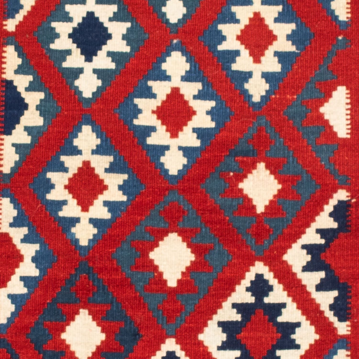 Kelim Teppich - Oriental 104 x 103 cm - dunkelrot