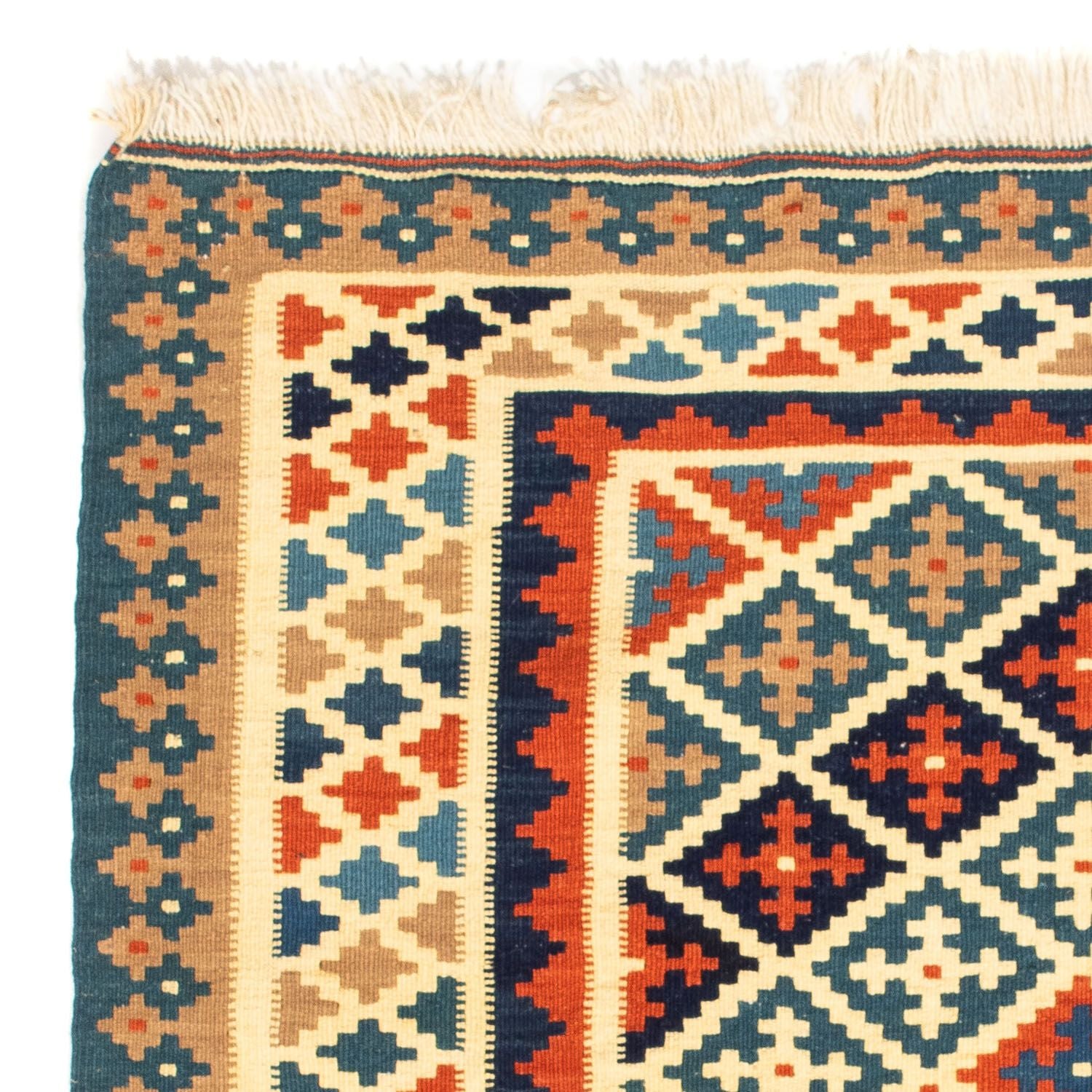 Kelim Teppich - Oriental 107 x 101 cm - beige