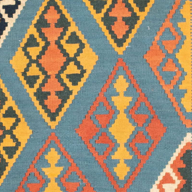 Kelim Teppich - Oriental 102 x 101 cm - orange