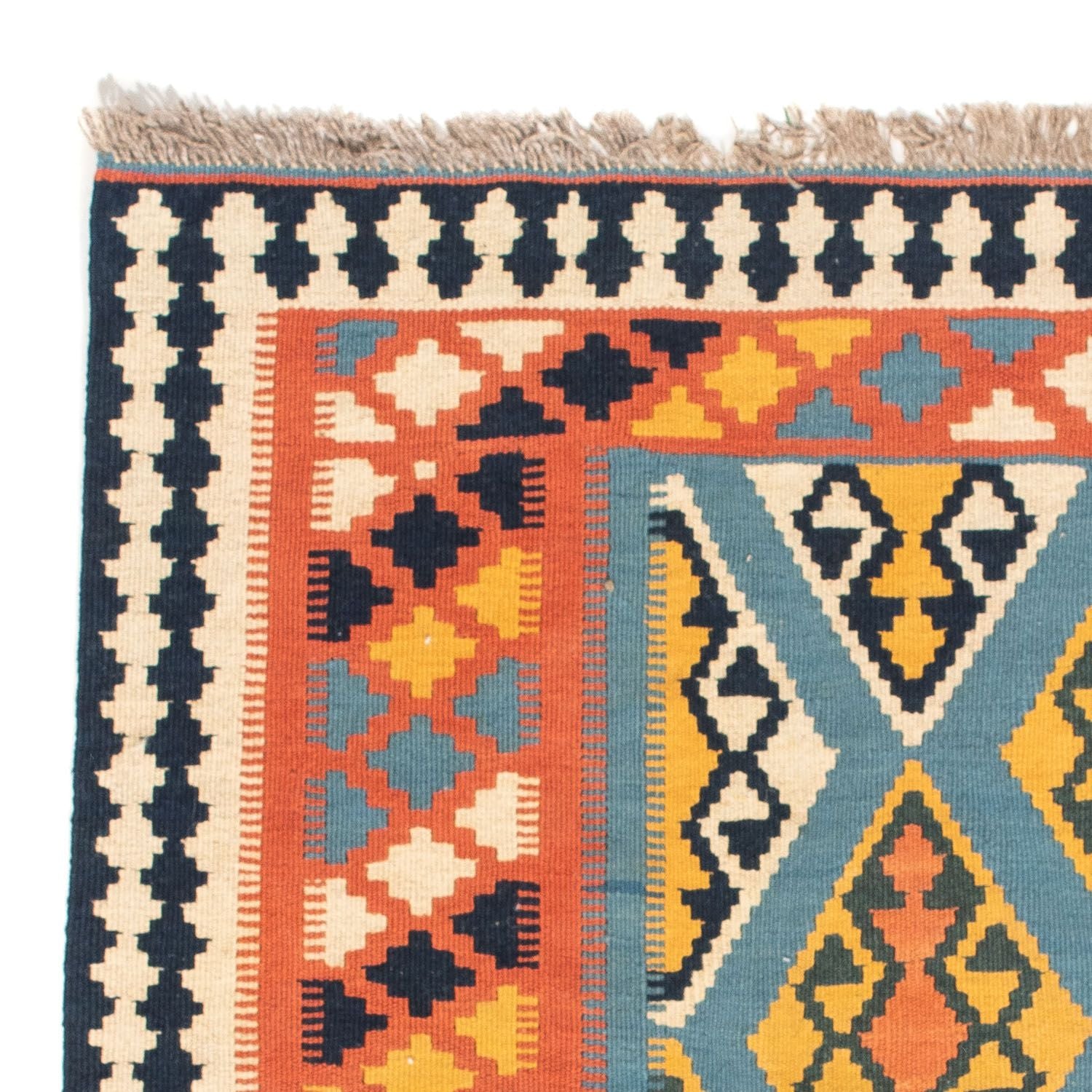 Kelim Teppich - Oriental 102 x 101 cm - orange