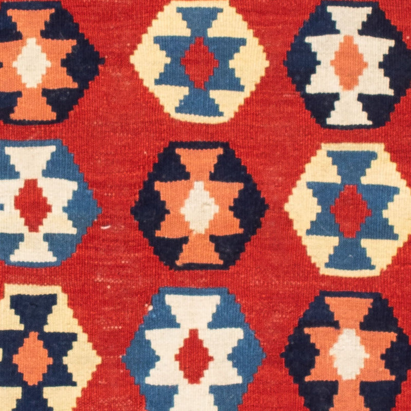 Kelim Teppich - Oriental 110 x 105 cm - blau