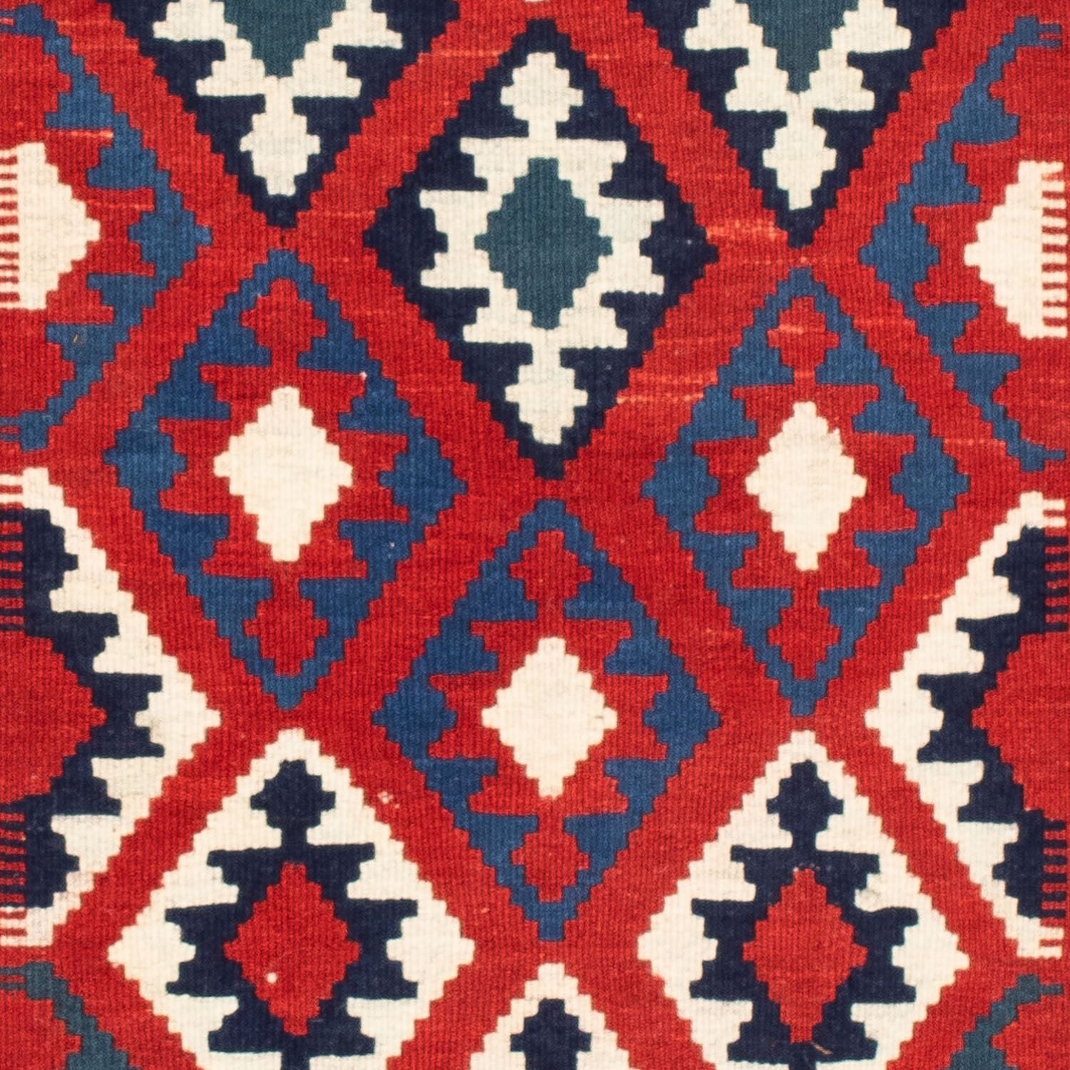 Kelim Teppich - Oriental 104 x 103 cm - dunkelblau