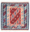 Kelim Teppich - Oriental 102 x 100 cm - blau