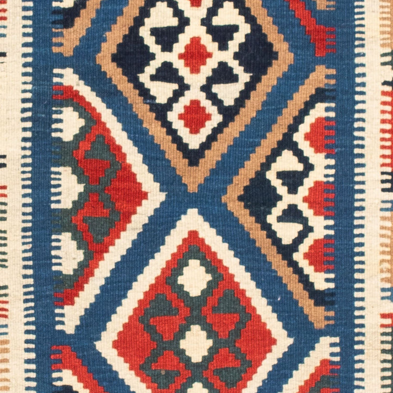 Kelim Teppich - Oriental 104 x 99 cm - rot