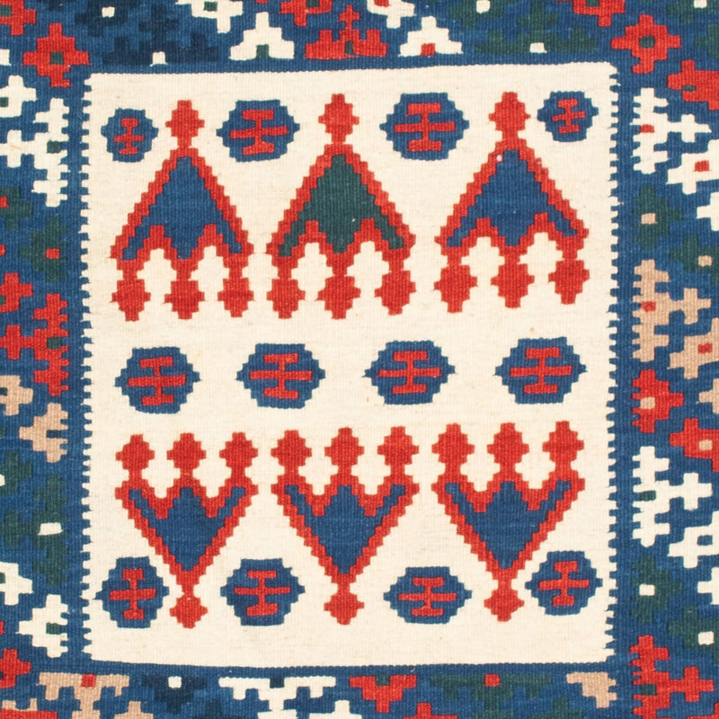 Kelim Teppich - Oriental 101 x 101 cm - beige
